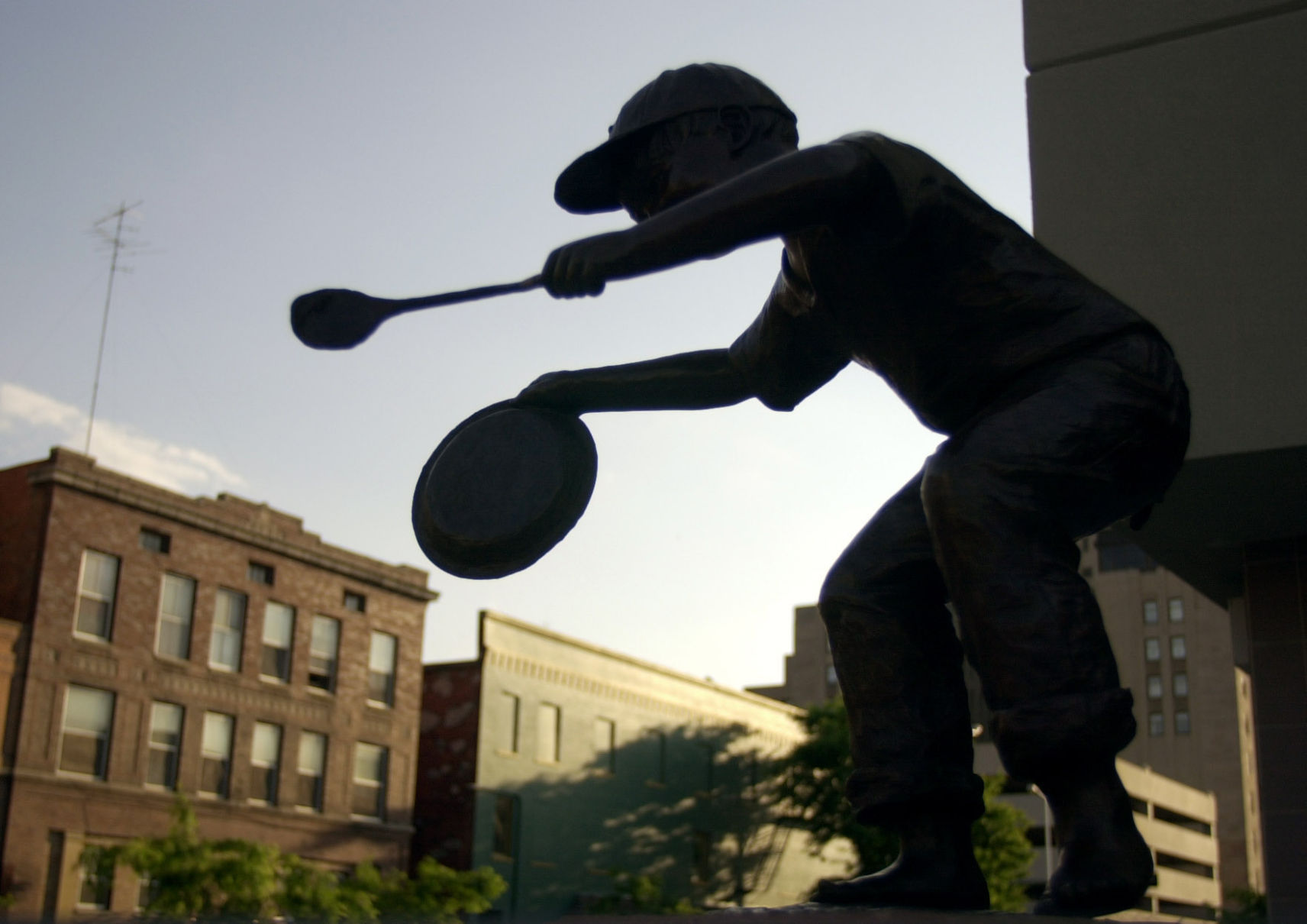 Sculpture of child
